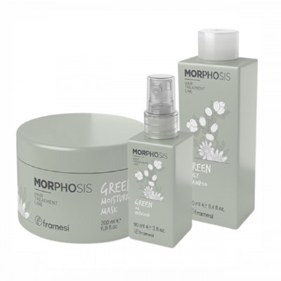 Framesi Morphosis TRIO Green Daily Shampoo/Mask/Infusing Oil 