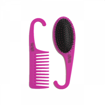 Glide Brush - De-Knot Duo Pack Pink